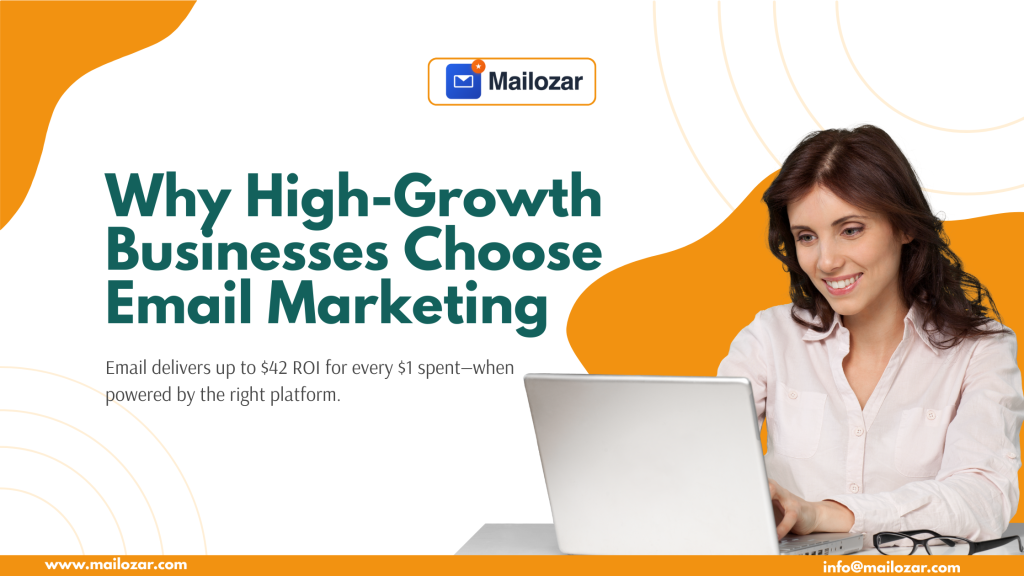 Growth Businesses Choose Email Marketing